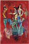 MARC CHAGALL (after) Carmen